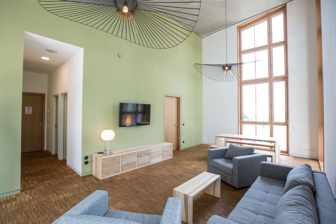 Innenausbau Foyerbereich eines Hotels in Freiburg