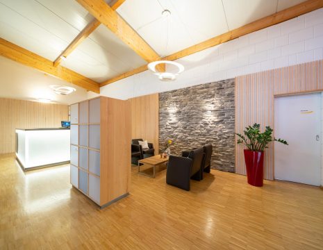 Innenausbau einer Praxis für Physiotherapie