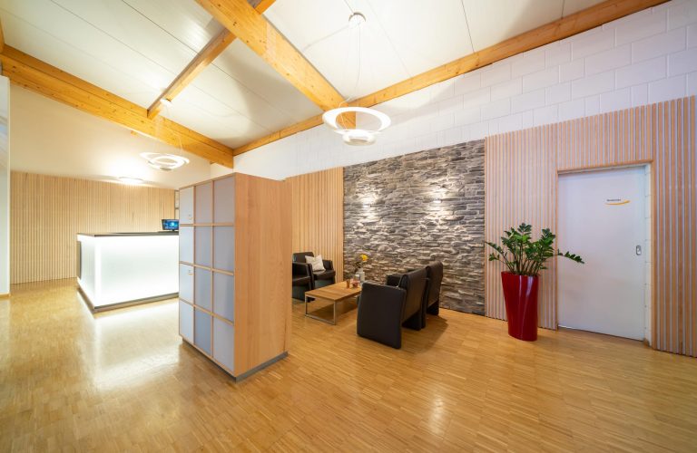 Innenausbau einer Praxis für Physiotherapie